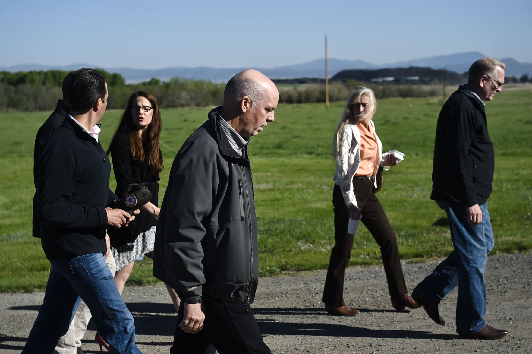 Greg Gianforte rally with Donald Trump Jr.